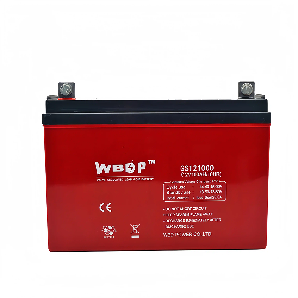 伟必达电源 GS系列 12V 100Ah 10hr 铅酸工业电池 UPS电源