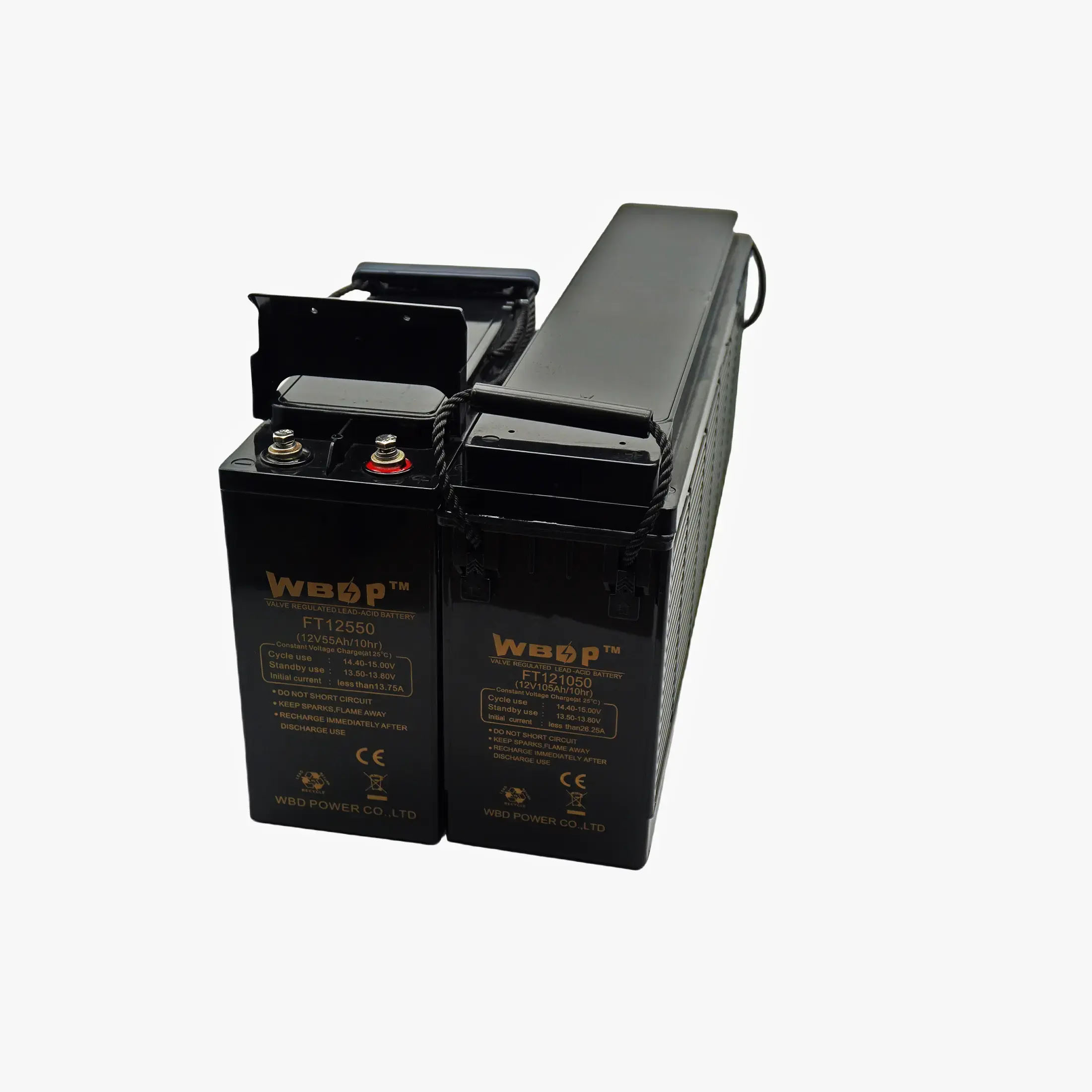伟必达电源  FT12550 12V 55Ah 自动报警系统前端电池